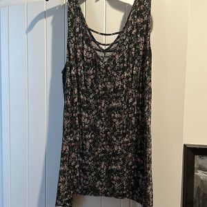 Floral print tank top